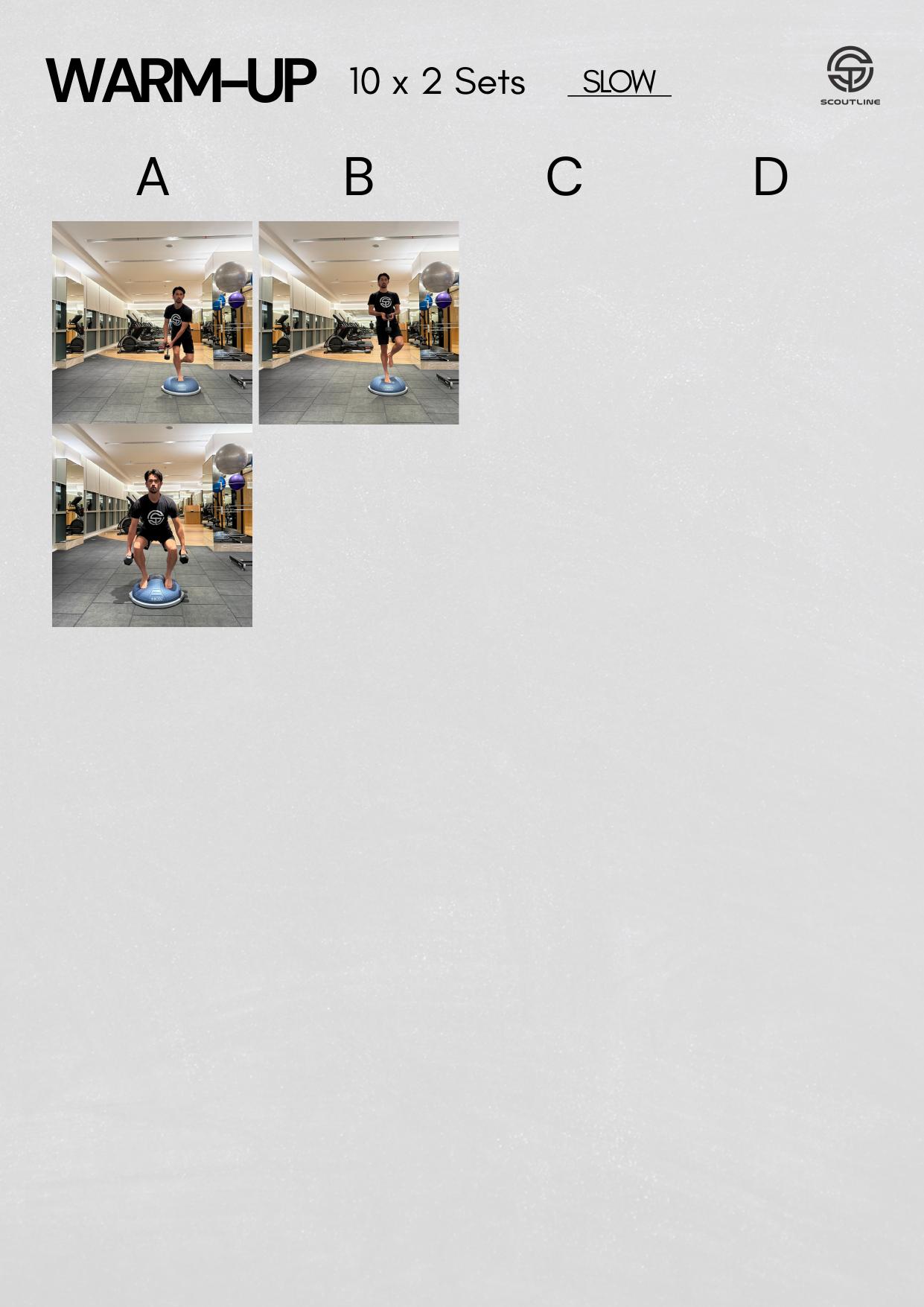 Game-day exercise page