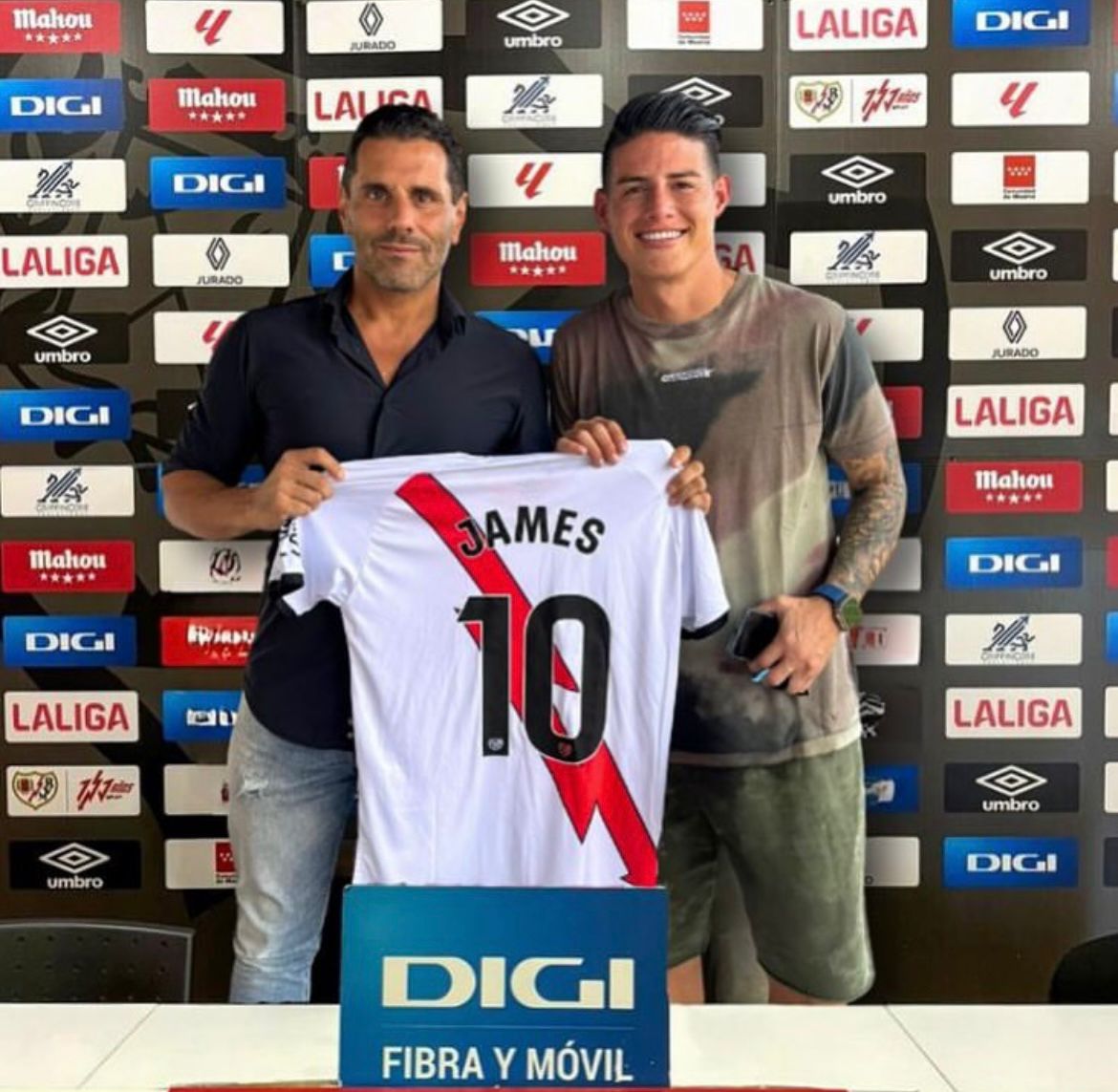 James Rodriguez at Rayo Vallecano
